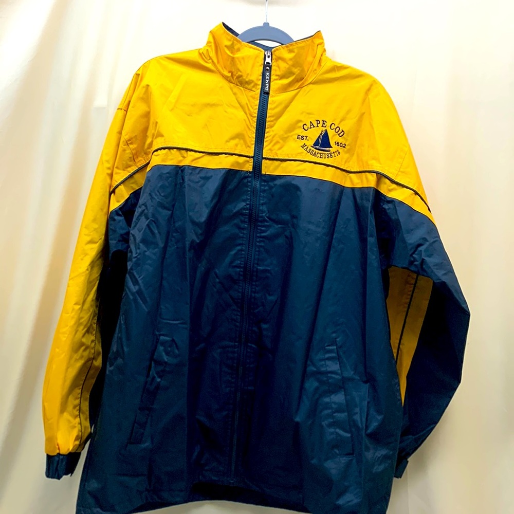 Kenpo Windproof Waterproof Jacket Logo Cape Cod Massachusetts M